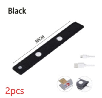 USB LED Night Light Motion Sensor Wireless Thin LED Wine Cooler Light For Kitchen Cabinet Bedroom