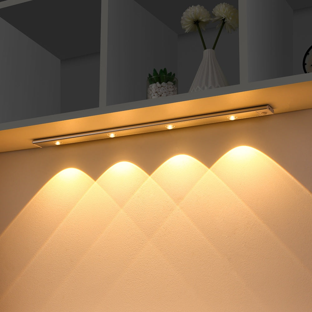 USB LED Night Light Motion Sensor Wireless Thin LED Wine Cooler Light For Kitchen Cabinet Bedroom