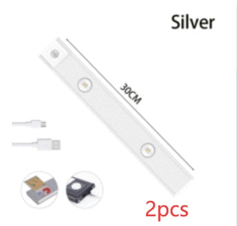 USB LED Night Light Motion Sensor Wireless Thin LED Wine Cooler Light For Kitchen Cabinet Bedroom
