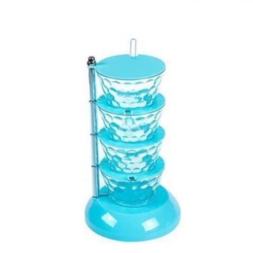 Rotatable Multi-layer Vertical Seasoning Box Jars Home Kitchen Tool Accessory