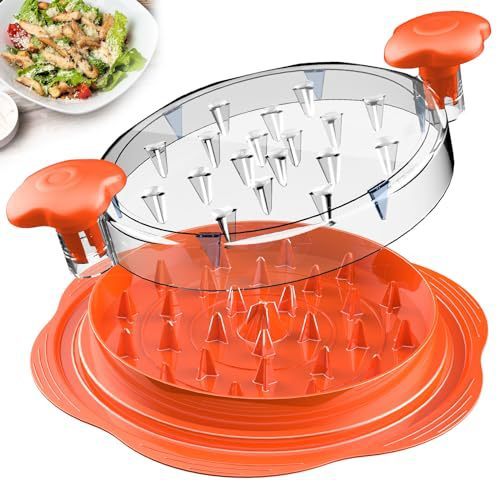 Chicken Shredder Chicken Shredder Tool Twist Stable Anti-Slip Meat Shredder Tool Twist Ergonomic Handle Meat Grinder