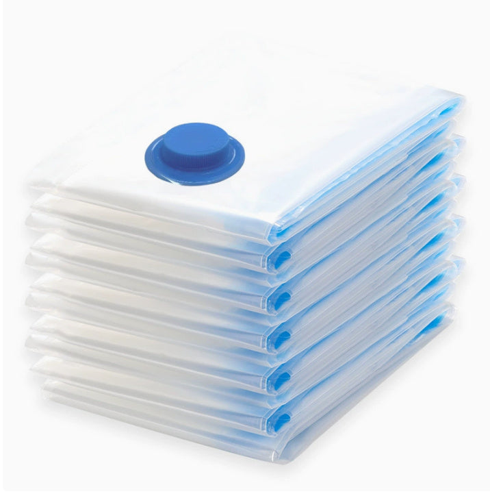 Quilt Vacuum Storage Bag Exhaust Valve Compression Clothes