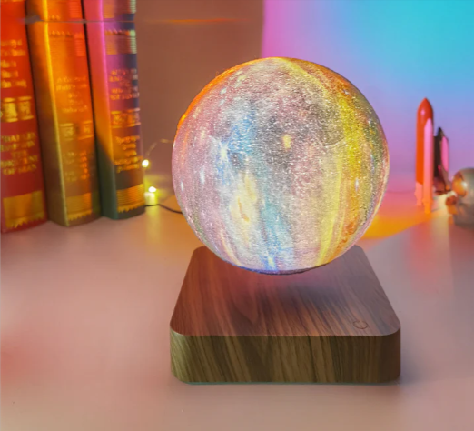 Magnetic Galaxy Lamp 16 Colors Rotating Bedroom Bedside Atmosphere Nights Lighting