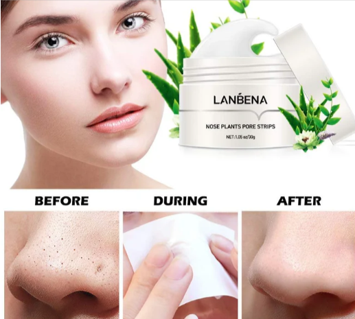 LANBENA Blackhead Remover Nose Mask (60 Stickers)