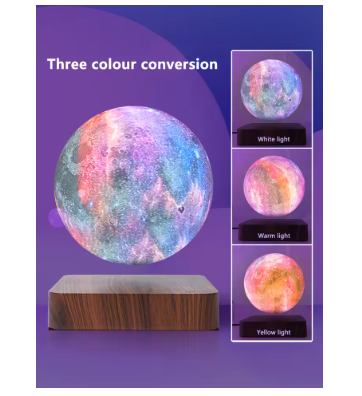 Magnetic Galaxy Lamp 16 Colors Rotating Bedroom Bedside Atmosphere Nights Lighting