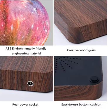 Magnetic Galaxy Lamp 16 Colors Rotating Bedroom Bedside Atmosphere Nights Lighting