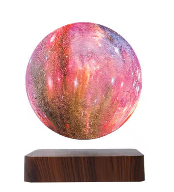 Magnetic Galaxy Lamp 16 Colors Rotating Bedroom Bedside Atmosphere Nights Lighting