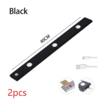 USB LED Night Light Motion Sensor Wireless Thin LED Wine Cooler Light For Kitchen Cabinet Bedroom