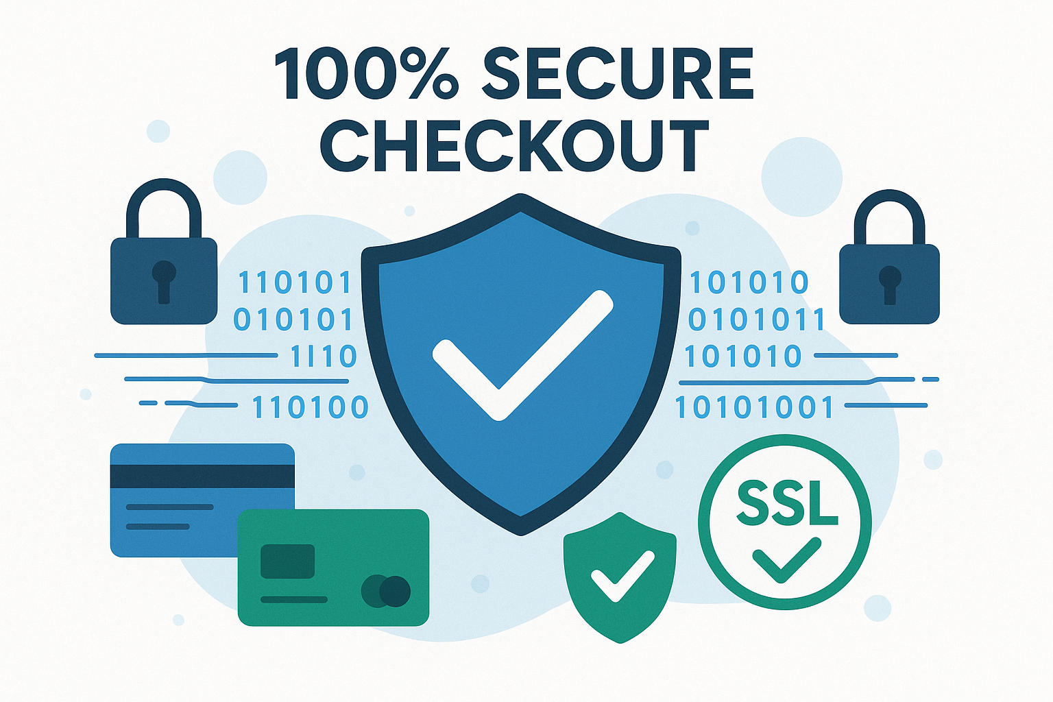 100% Secure Checkout All transactions are securely