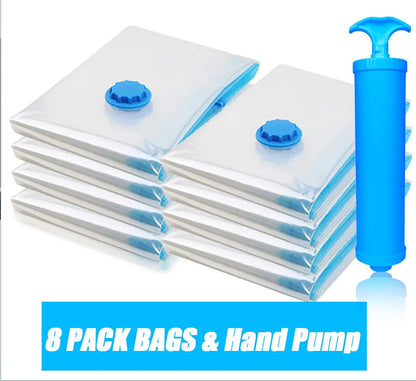 Quilt Vacuum Storage Bag Exhaust Valve Compression Clothes