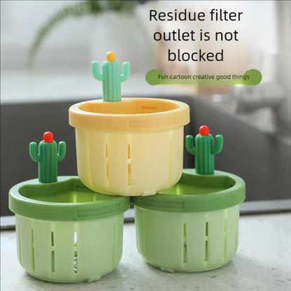 Anti-clogging Cactus Kitchen Sink Drainage Filter Kitchen Sink Kitchen Bath Sink Strainer Drain Filter Basket