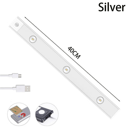 USB LED Night Light Motion Sensor Wireless Thin LED Wine Cooler Light For Kitchen Cabinet Bedroom