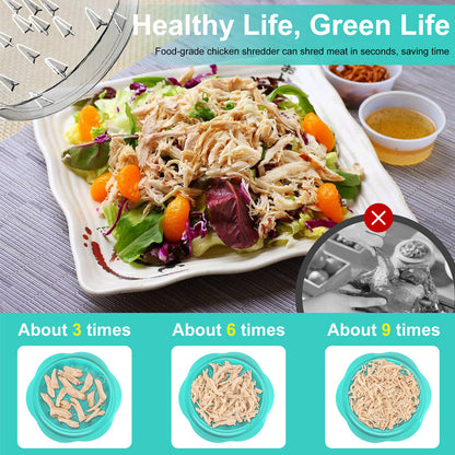 Chicken Shredder Chicken Shredder Tool Twist Stable Anti-Slip Meat Shredder Tool Twist Ergonomic Handle Meat Grinder