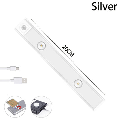 USB LED Night Light Motion Sensor Wireless Thin LED Wine Cooler Light For Kitchen Cabinet Bedroom