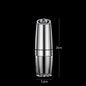Rechargeable Electric Pepper And Salt Grinder Set One-Handed No Battery Needed Automatic Grinder