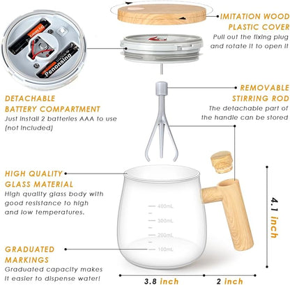 Electric Mixing Cup Travel Friendly 400ML
