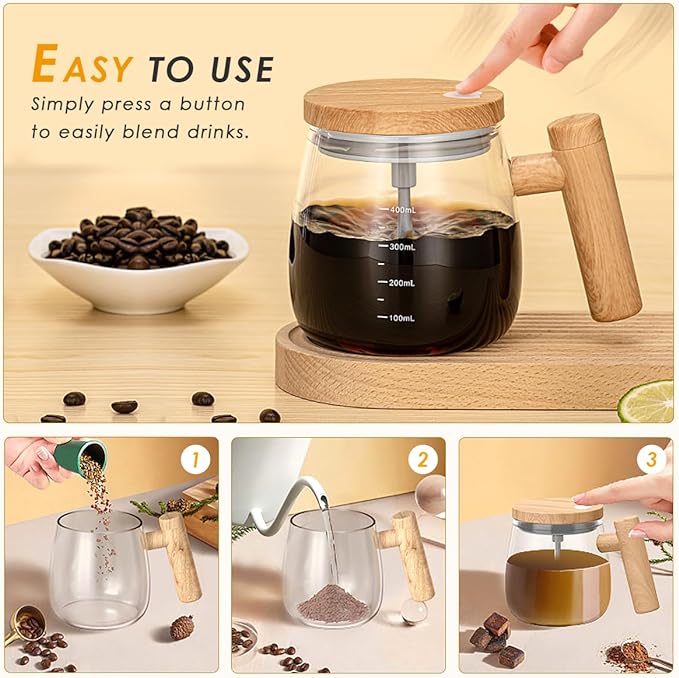 Electric Mixing Cup Travel Friendly 400ML