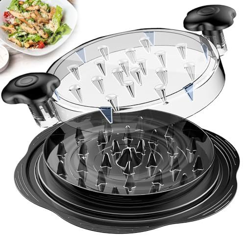 Chicken Shredder Chicken Shredder Tool Twist Stable Anti-Slip Meat Shredder Tool Twist Ergonomic Handle Meat Grinder