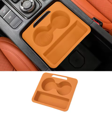 Car Central Control Sliding Box Silicone Pad for HAVAL H9 2024-2025 Modified Auto Armrest Box