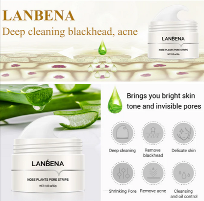 LANBENA Blackhead Remover Nose Mask (60 Stickers)