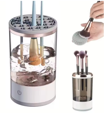 USB Plug Portable Electric Makeup Brush Cleaner