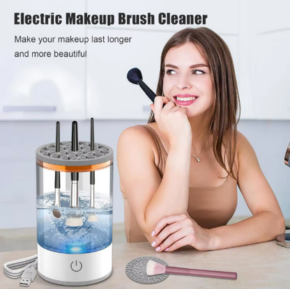 USB Plug Portable Electric Makeup Brush Cleaner