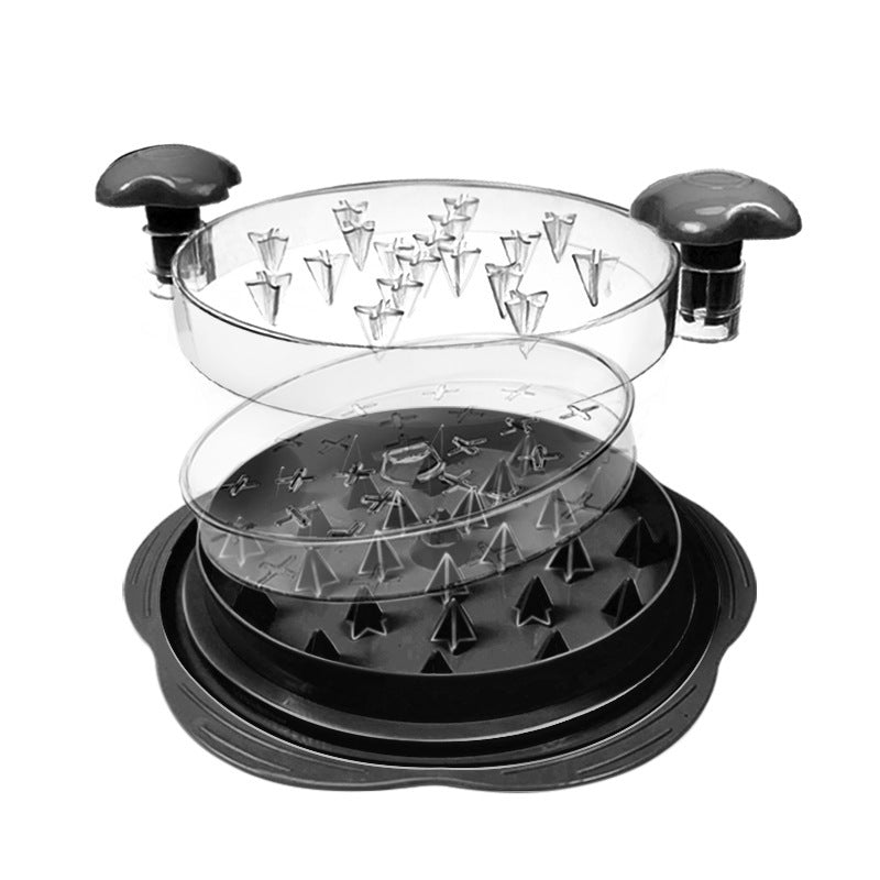 Chicken Shredder Chicken Shredder Tool Twist Stable Anti-Slip Meat Shredder Tool Twist Ergonomic Handle Meat Grinder