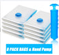 Quilt Vacuum Storage Bag Exhaust Valve Compression Clothes