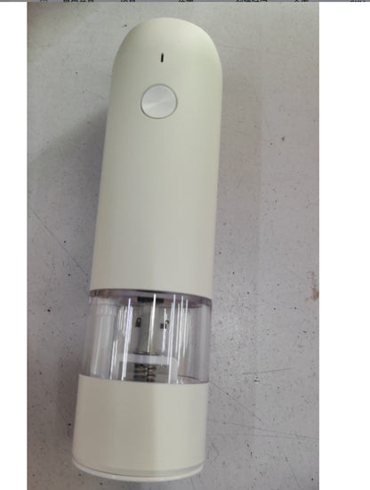 Rechargeable Electric Pepper And Salt Grinder Set One-Handed No Battery Needed Automatic Grinder