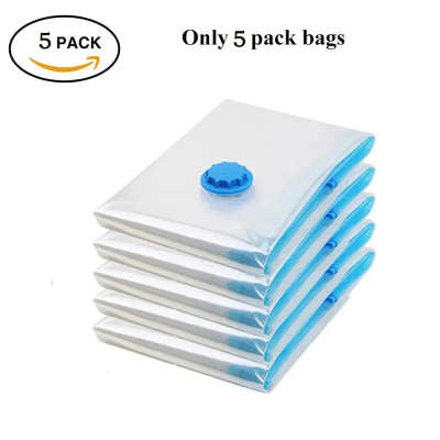 Quilt Vacuum Storage Bag Exhaust Valve Compression Clothes