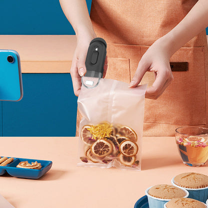 Multi-Functional Handheld Portable Food Storage Bag Sealer Bag Heat Sealer Battery Powered Kitchen Gadgets