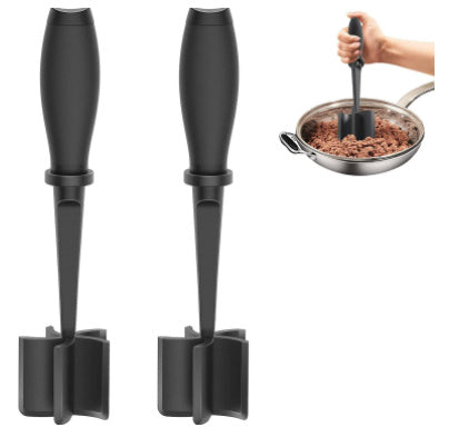 Multifunctional Meat Chopper Heat Resistant Meat Masher Nylon Hamburger Chopper Ground Utensil Non Stick Cookware