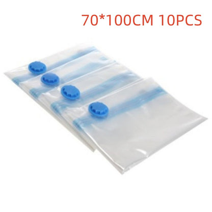 Quilt Vacuum Storage Bag Exhaust Valve Compression Clothes