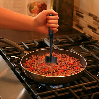 Multifunctional Meat Chopper Heat Resistant Meat Masher Nylon Hamburger Chopper Ground Utensil Non Stick Cookware