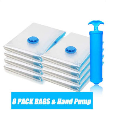 Quilt Vacuum Storage Bag Exhaust Valve Compression Clothes